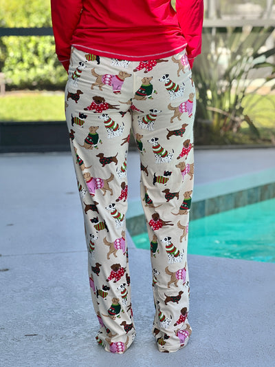 Family Pajama Sets In Woofing Christmas
