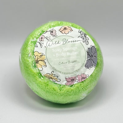 Cait + Co Bath Essentials - Wild Blossom Body Buffer - Citrus Bright