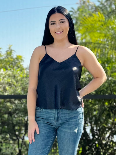 Shine Bright Cami - Black