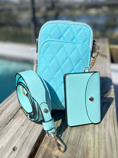 The Parker Bag - Glacial Blue