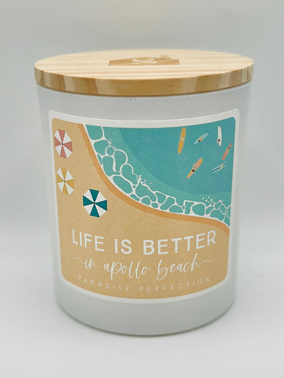 Candles By Sincere Surroundings - 
Life Is Better Scene - Apollo Beach / Paradise Perfection