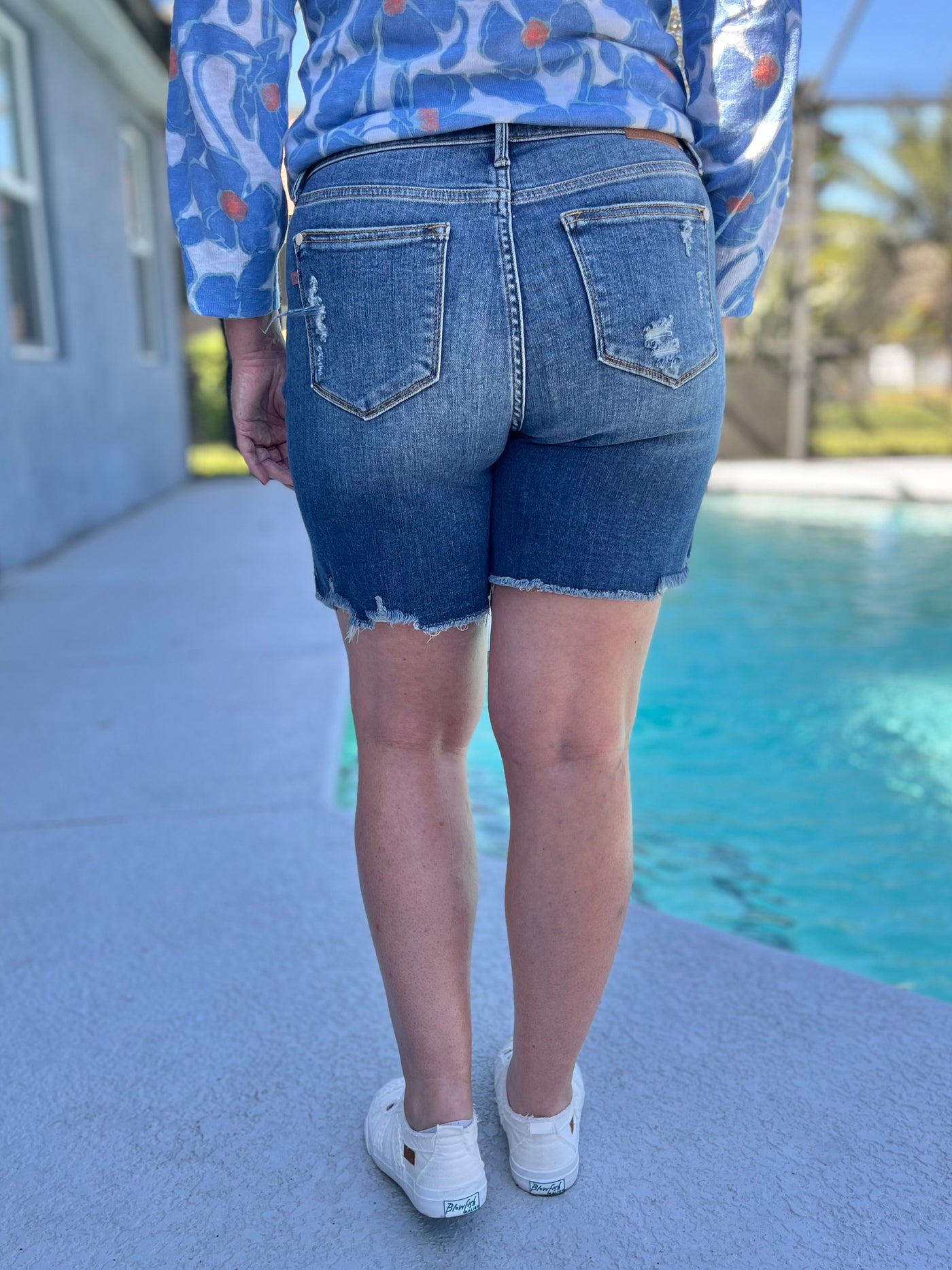 Docked For The Day Shorts By Judy Blue
