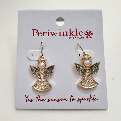 Holiday Collection 2 By Periwinkle -
Silver/Gold Crystal Angel With Pearl