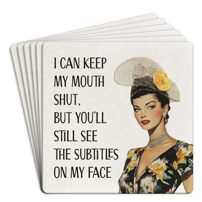 Tipsy Bar Coasters