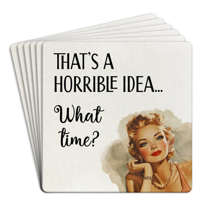 Tipsy Bar Coasters