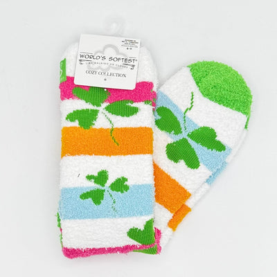 World's Softest Sock Cozy Collection - Feeling Lucky Crew