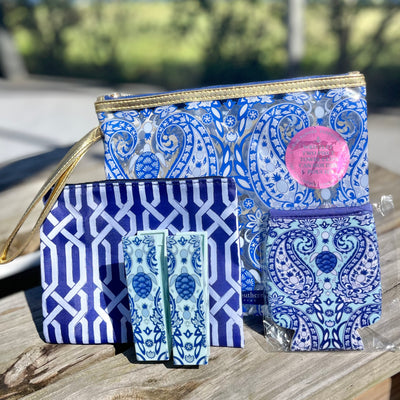 Fun In The Sun Accessories By Simply Southern - Summer Essentials Pack / Paisley