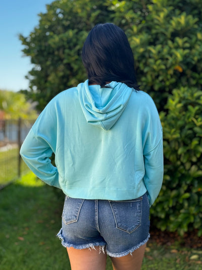Super Soft Cropped Hoodie For Spring By Simply Southern