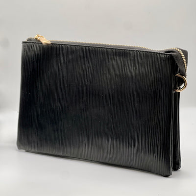 The Izzy Bag - Textured Black
