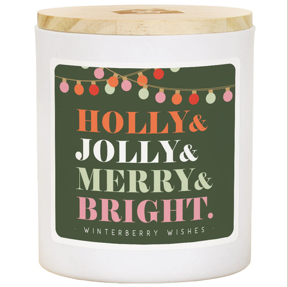 Winter Holiday Candles By Sincere Surroundings