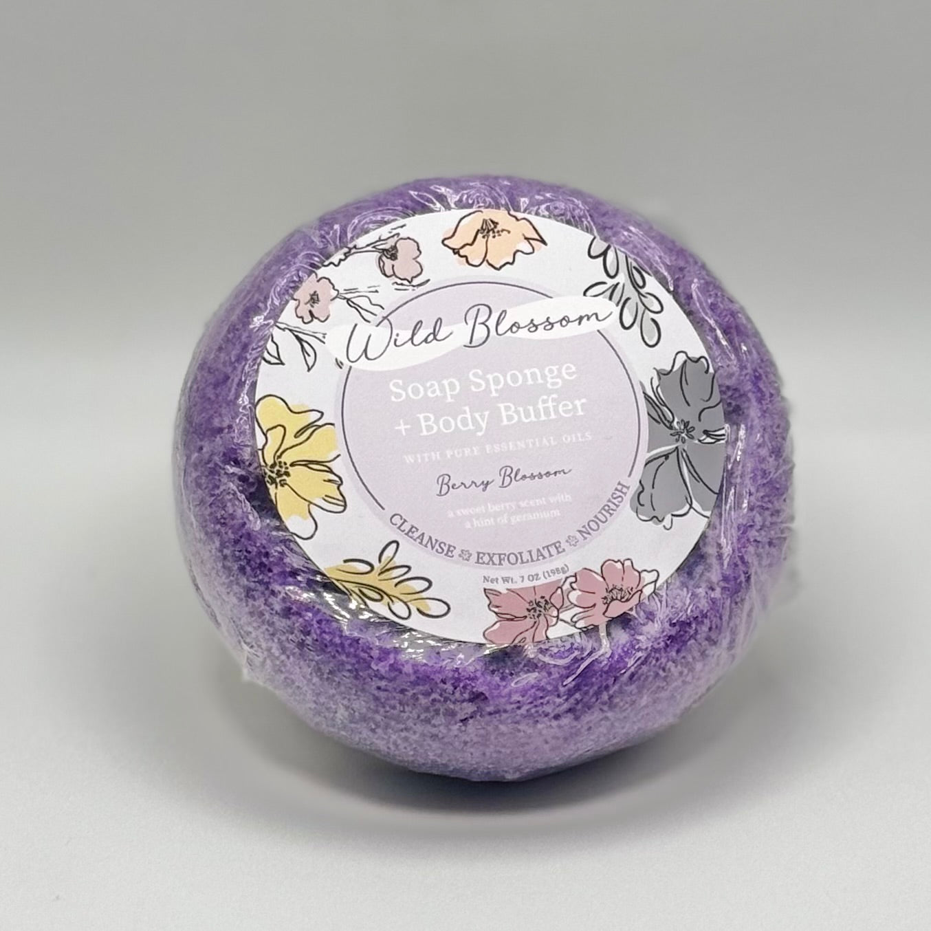 Cait + Co Bath Essentials - Wild Blossom Body Buffer - Berry Blossom