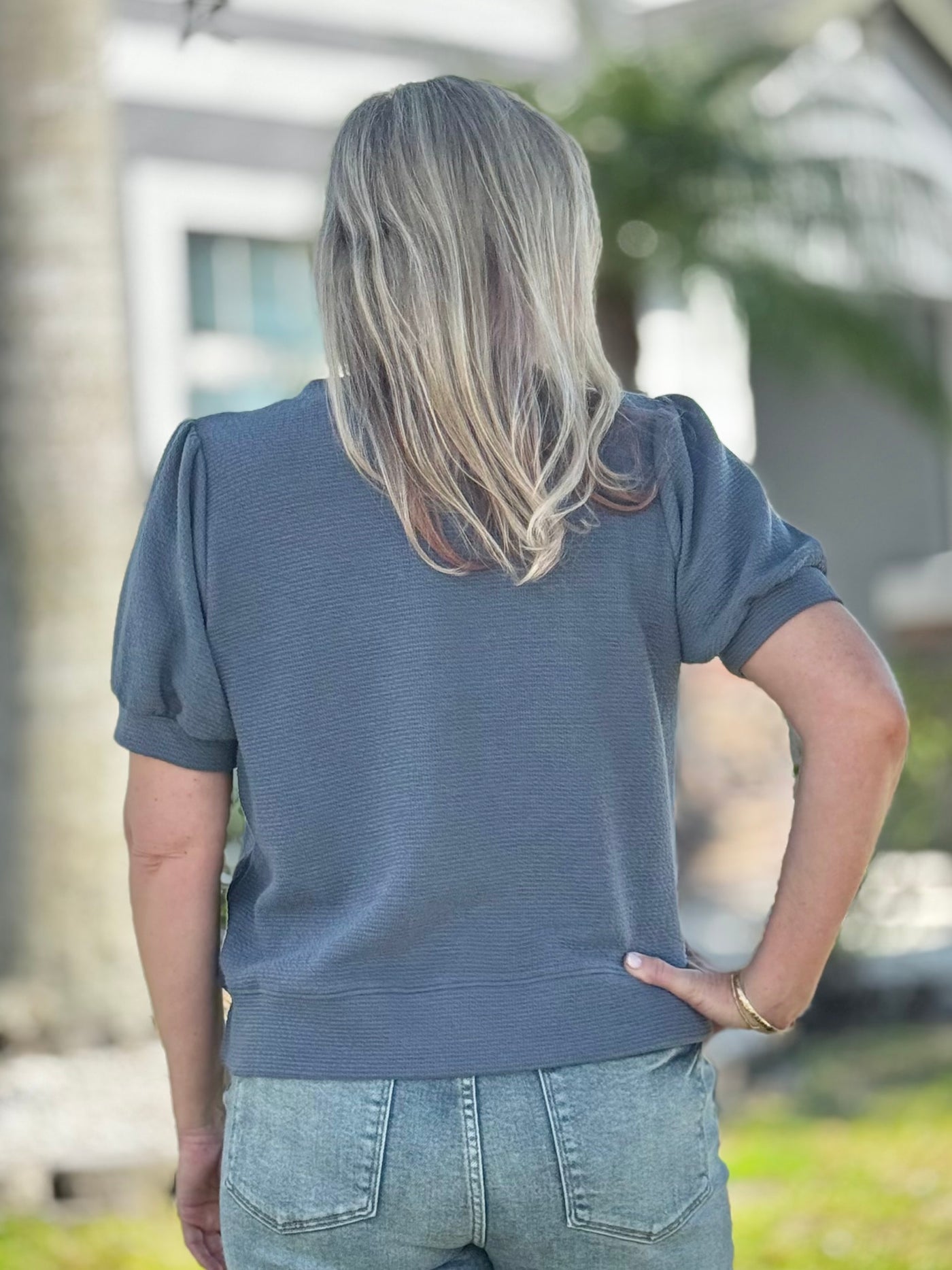The Paige Top - Denim
