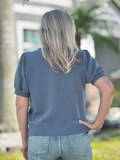 The Paige Top - Denim