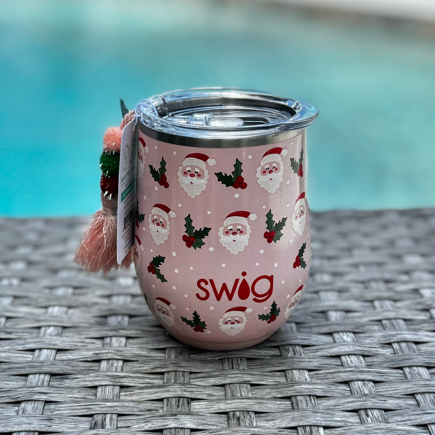 Swig Life Holiday Collection - Holly Jolly Stemless Wine Cup