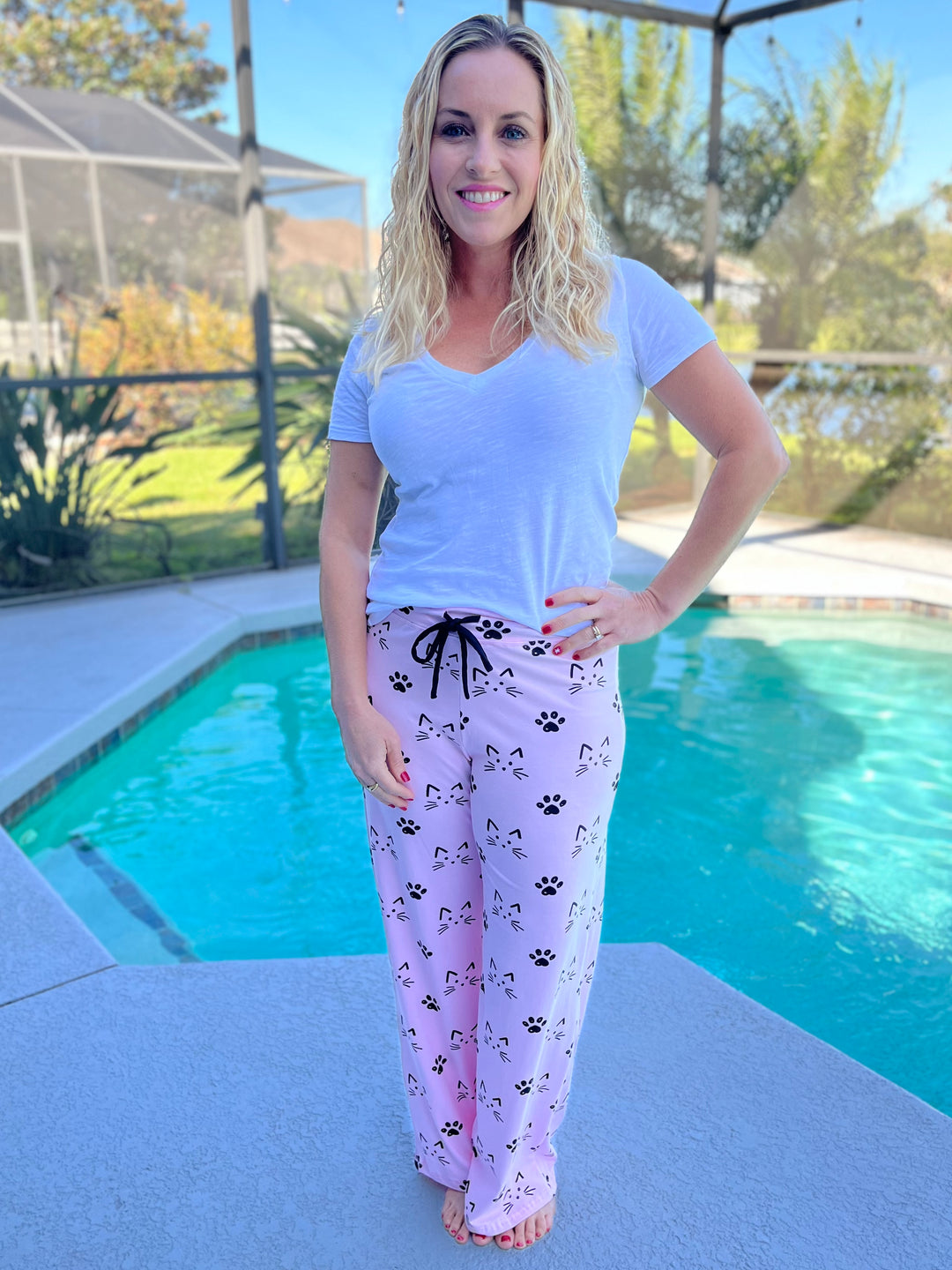 Aanda Blu Pajaa Pants - Citrus - At Aazon Woen’s Clothing Store