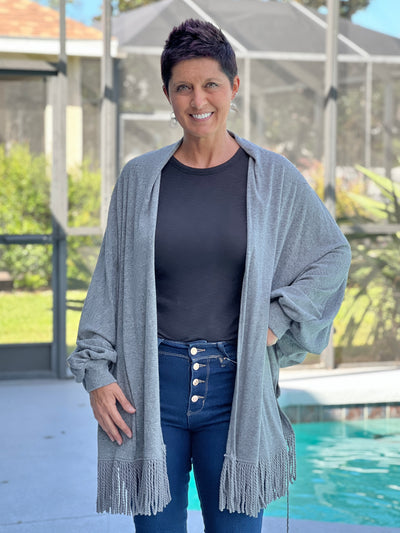 Cheryl Soft Wrap - Grey