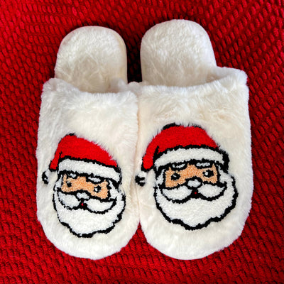 Holiday Sherpa Slippers