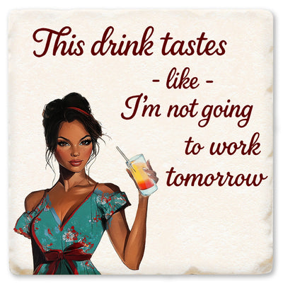 Tipsy Ceramic Coasters
