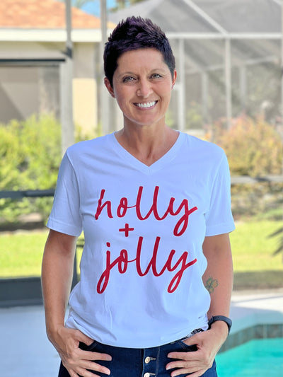 Holly & Jolly Graphic Tee
