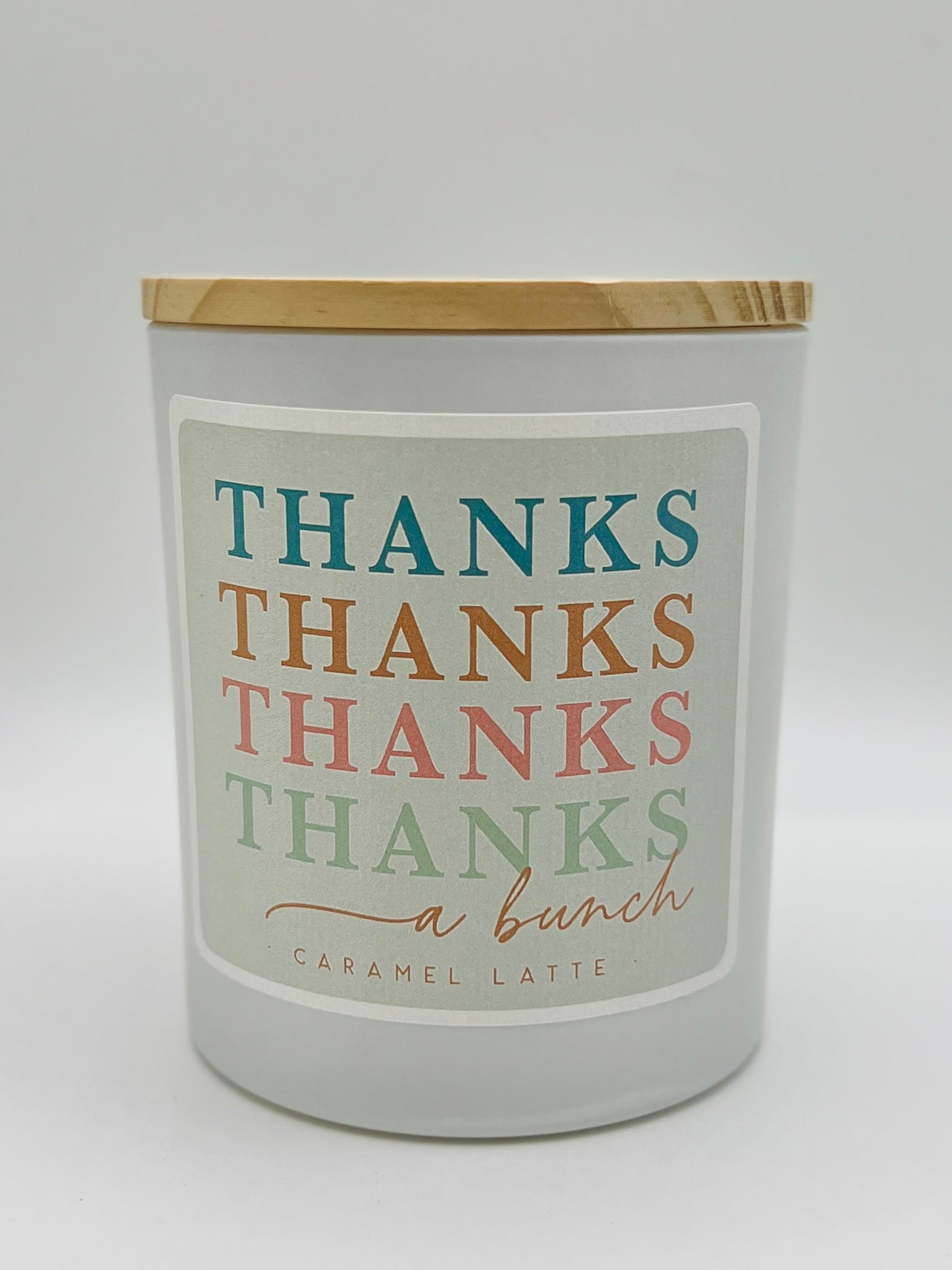 Candles By Sincere Surroundings - 
Thanks A Bunch - Caramel Latte