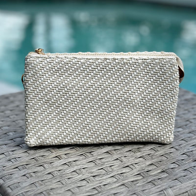 The Riley Bag - Woven White