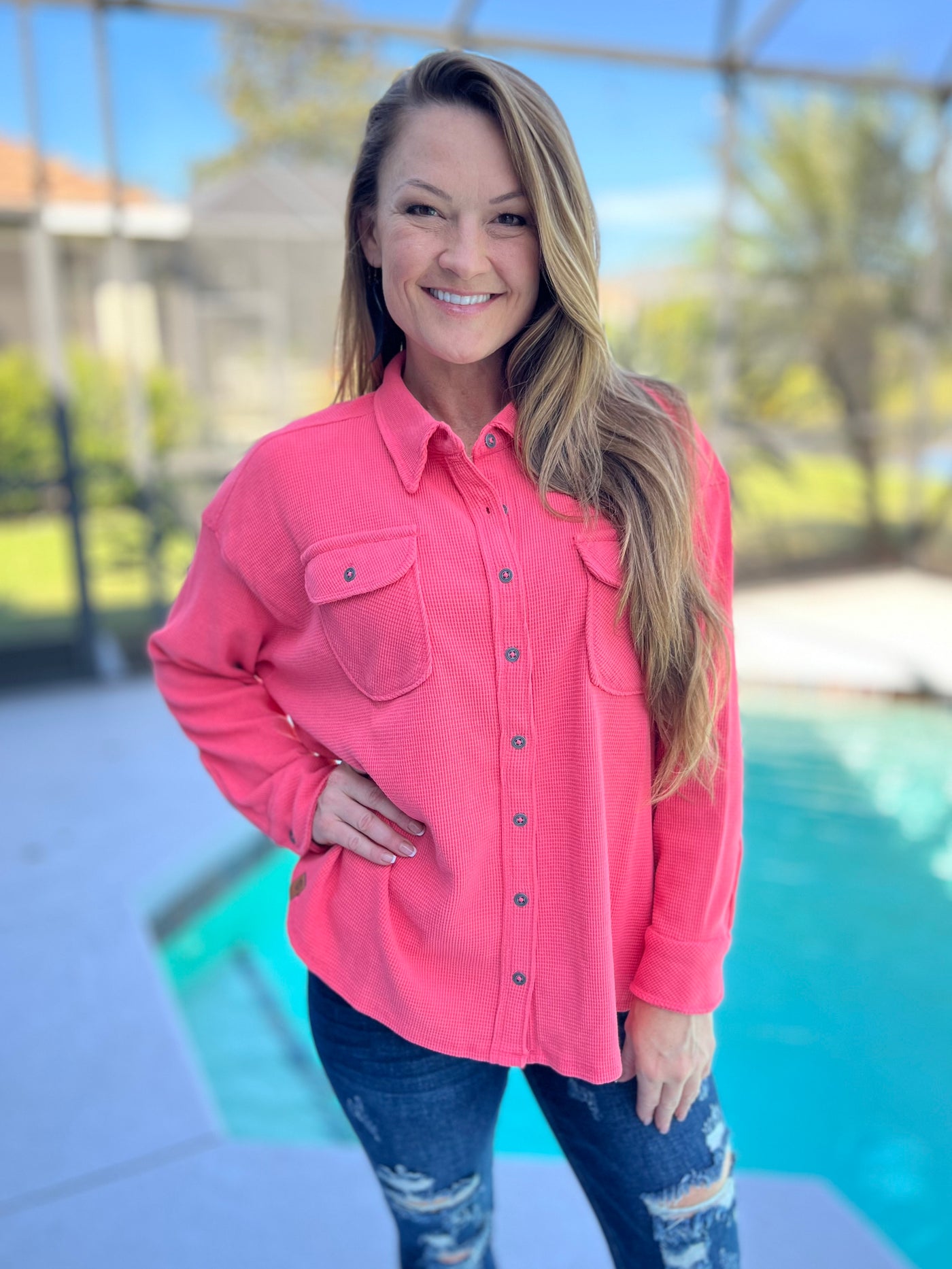 Short Stack Shacket By Simply Southern