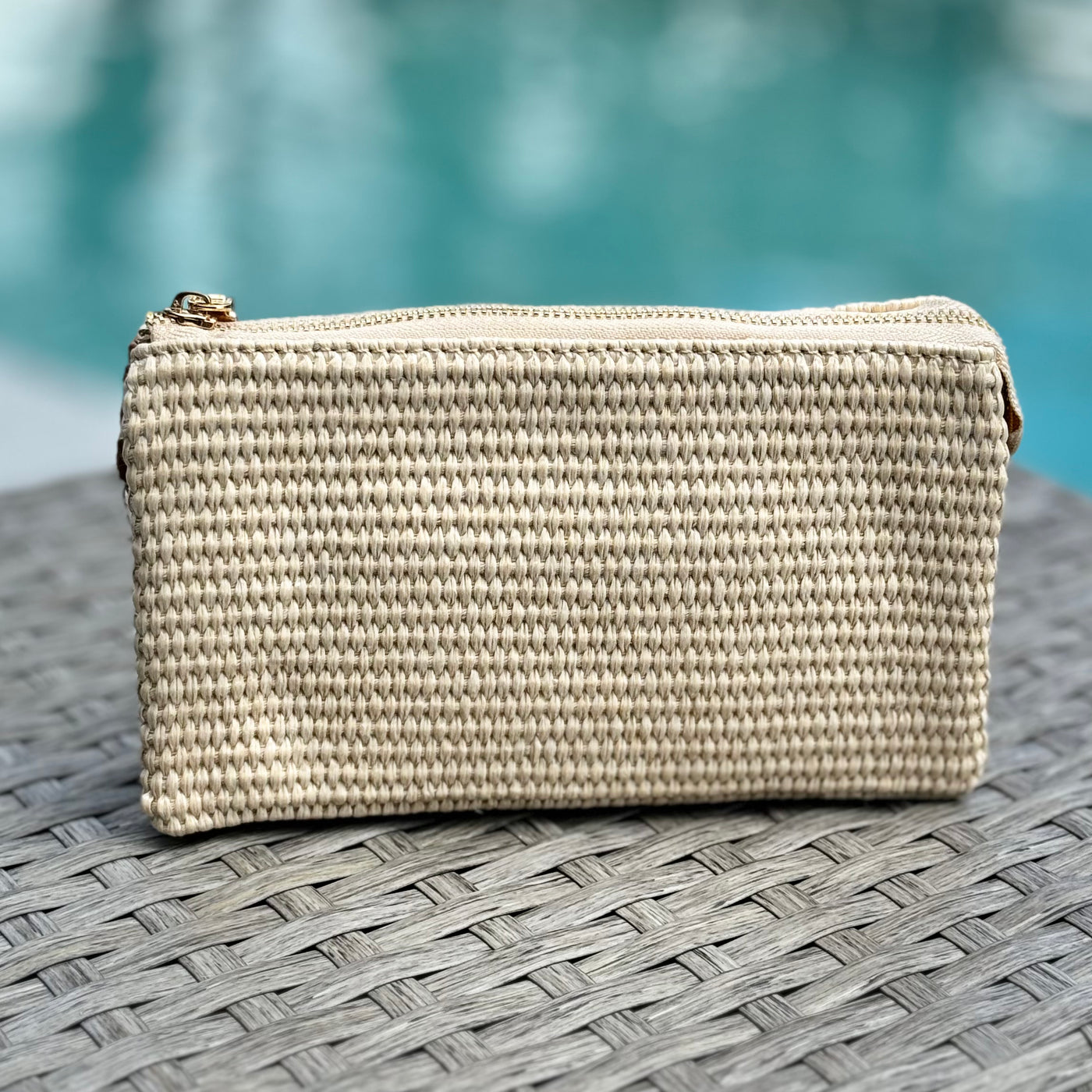 The Riley Bag - Straw Natural