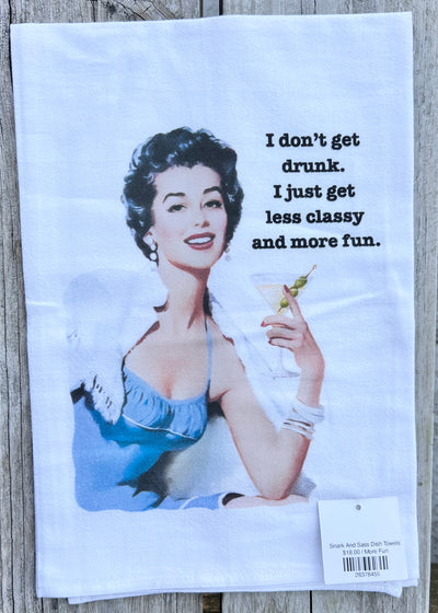 Snark And Sass Dish Towels - More Fun