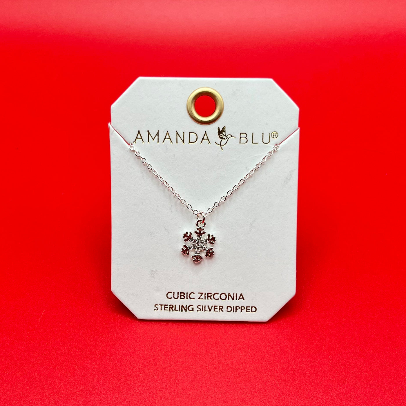 Holiday Jewelry Collection - Necklace/Snowflake