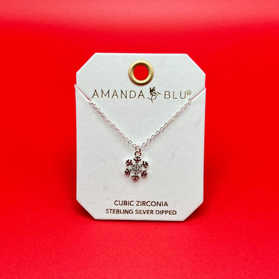 Holiday Jewelry Collection - Necklace/Snowflake