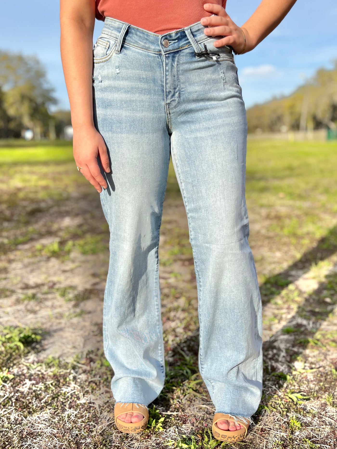 Not My First Rodeo Straight Jeans By Judy Blue