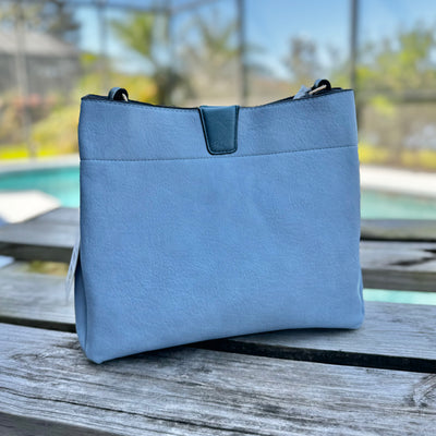 The Tati Bag - Aqua Blue