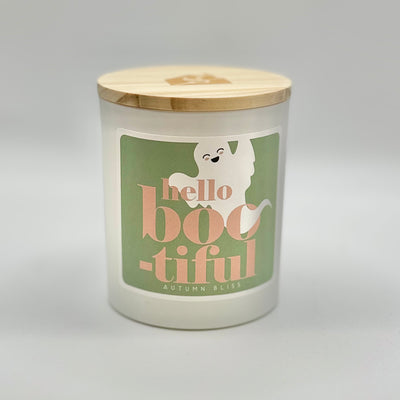 Fall Decor By Sincere Surroundings - Candle - Hello Boo-tiful Autum Bliss
