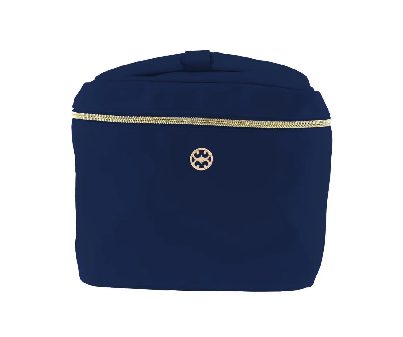 Accessories By Mary Square - Ultra Glam Bag - Navy Floral Foulard