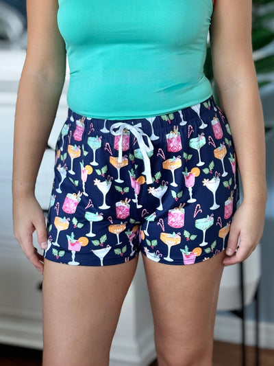 Holiday Loungewear By The Royal Standard - Fizz The Season / Shorts