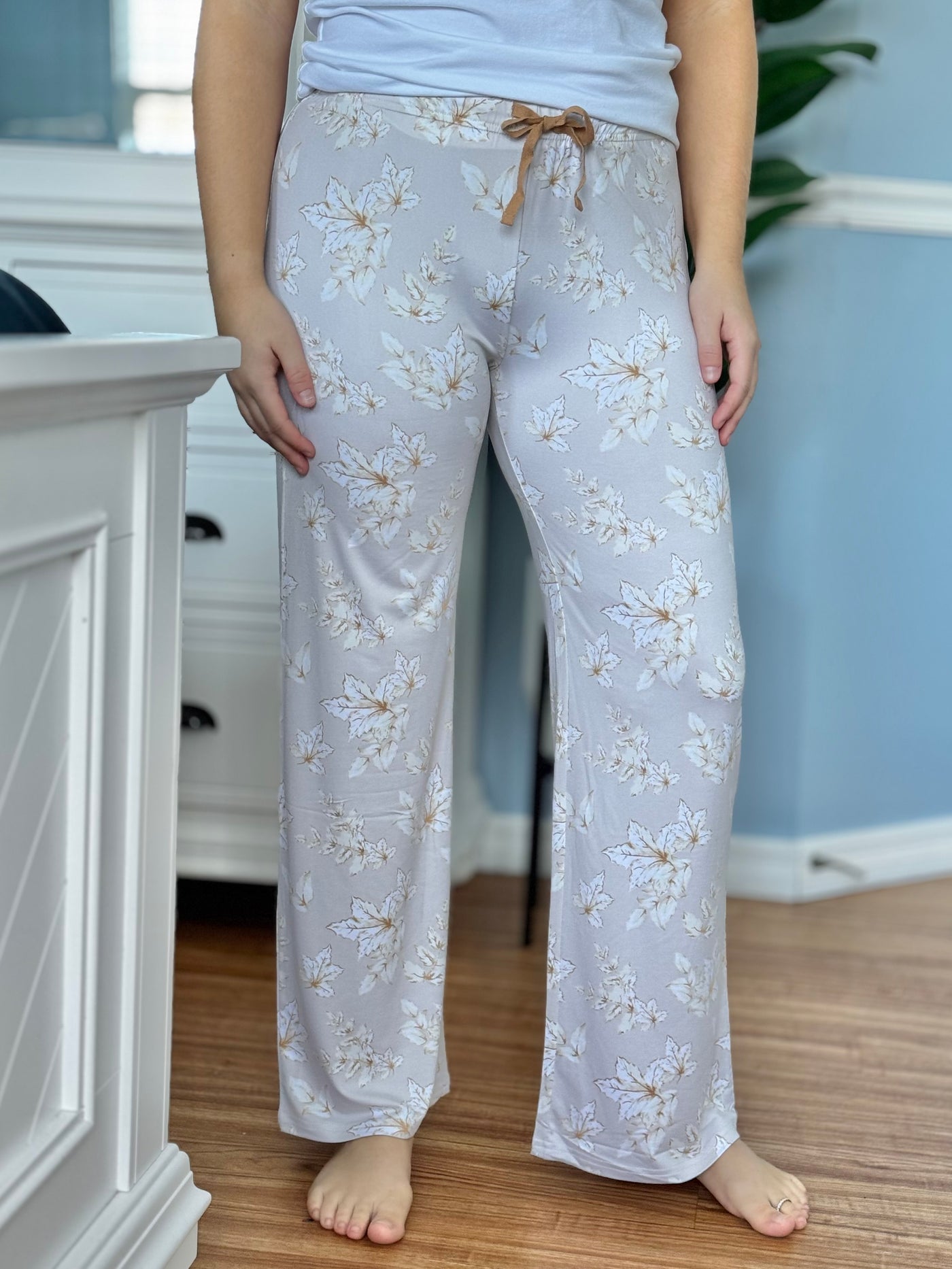 Let's Fall Asleep Loungewear By The Royal Standard - Harvest Toile Pants