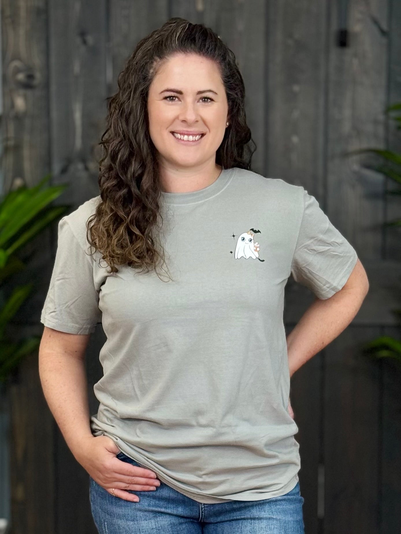 Hey Boo Graphic Tee By Simply Southern