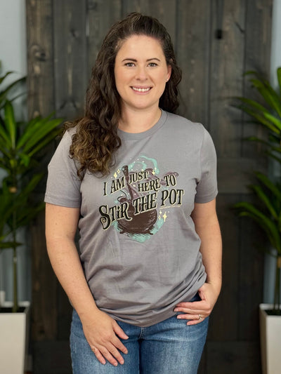 I'm Just Here To Stir The Pot Graphic Tee