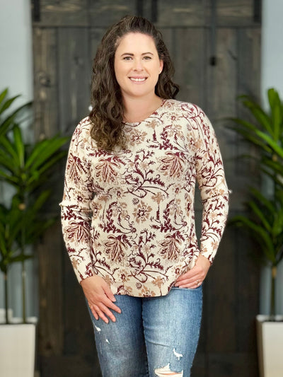 The Clayton Sweater By Charlie B - Calico