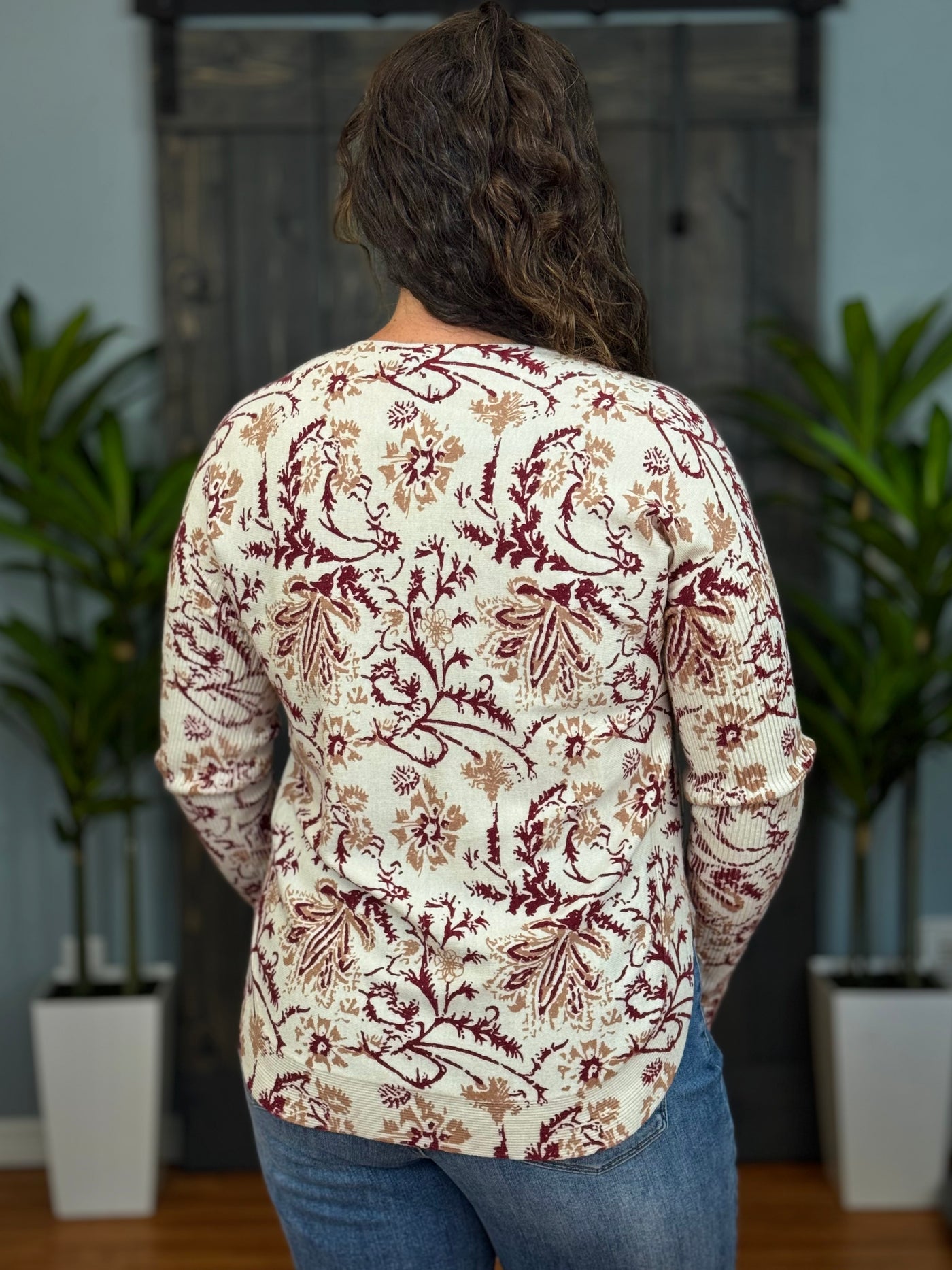 The Clayton Sweater By Charlie B - Calico