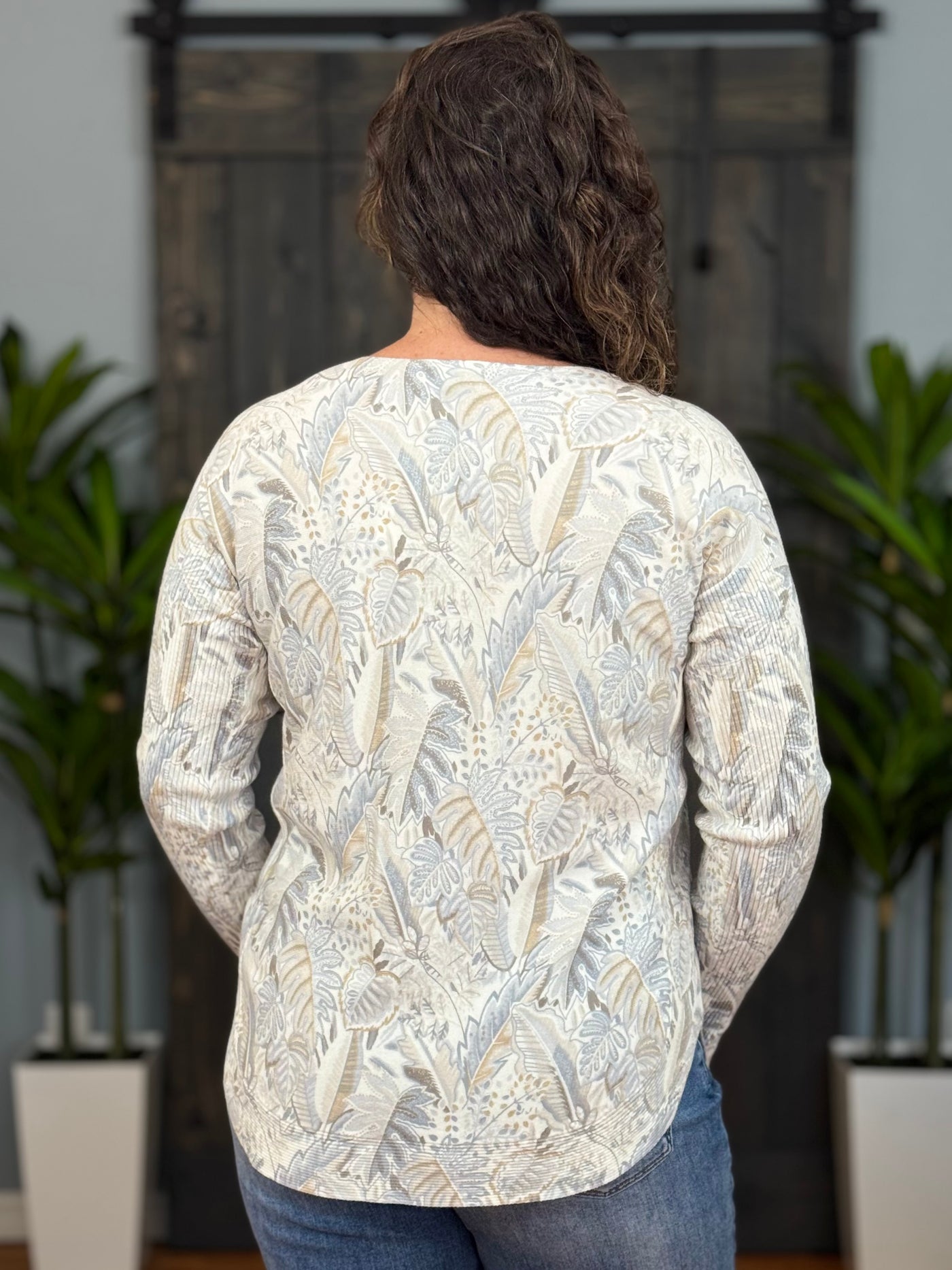 The Clayton Sweater By Charlie B - Foliage
