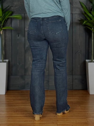 Below The Radar Straight Fit Jeans By Judy Blue