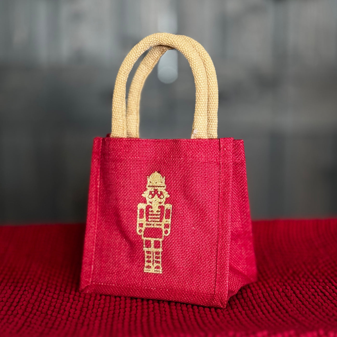 Holiday Gifts From The Royal Standard - Petite Gift Tote / Royal Nutcracker (7"x7"x5")