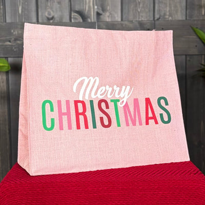 Holiday Gifts From The Royal Standard - Carryall Tote / Merry Christmas Candy (22"x19"x8")