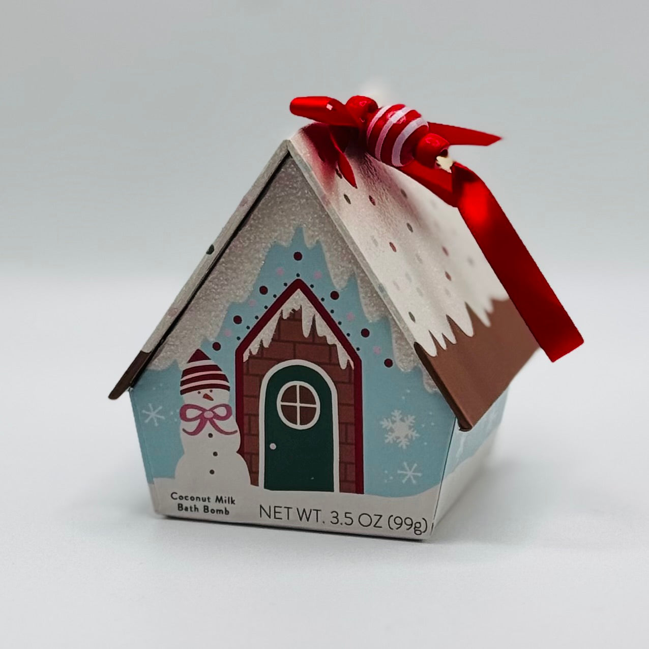 Cait + Co Bath Essentials -Christmas Ornament Bath Bomb - Blue