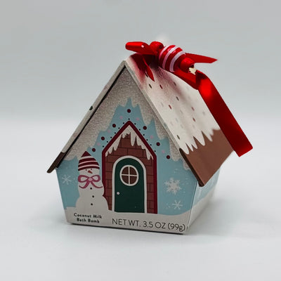 Cait + Co Bath Essentials -Christmas Ornament Bath Bomb - Blue