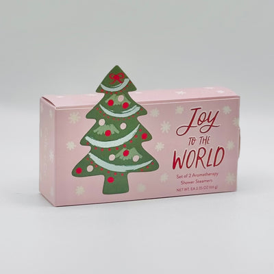 Cait + Co Bath Essentials - Christmas Tree Shower Steamer Gift Set