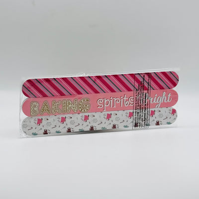 Holiday Gifts From The Royal Standard - Nail Files / Baking Spirits Bright