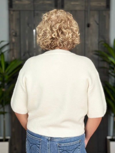 Lookout Mountain Sweater By Charlie B - Ecru