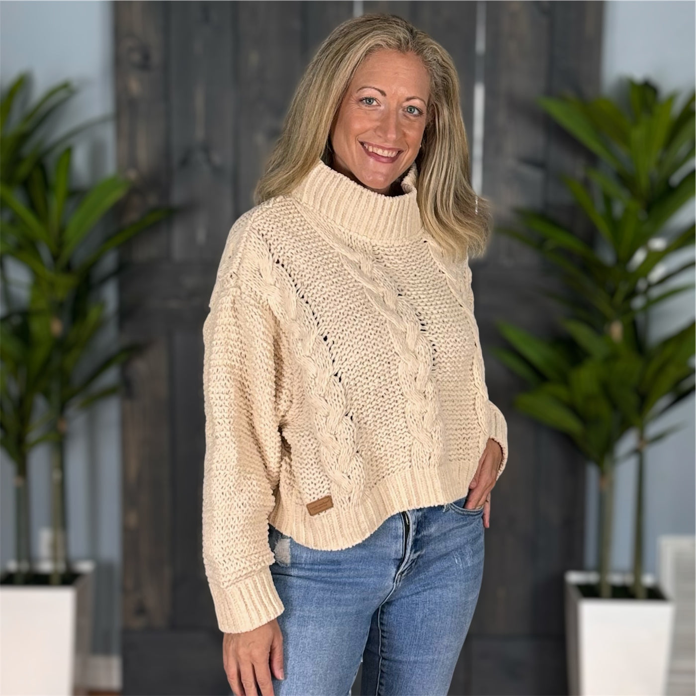 Silent Night Sweater By Simply Southern